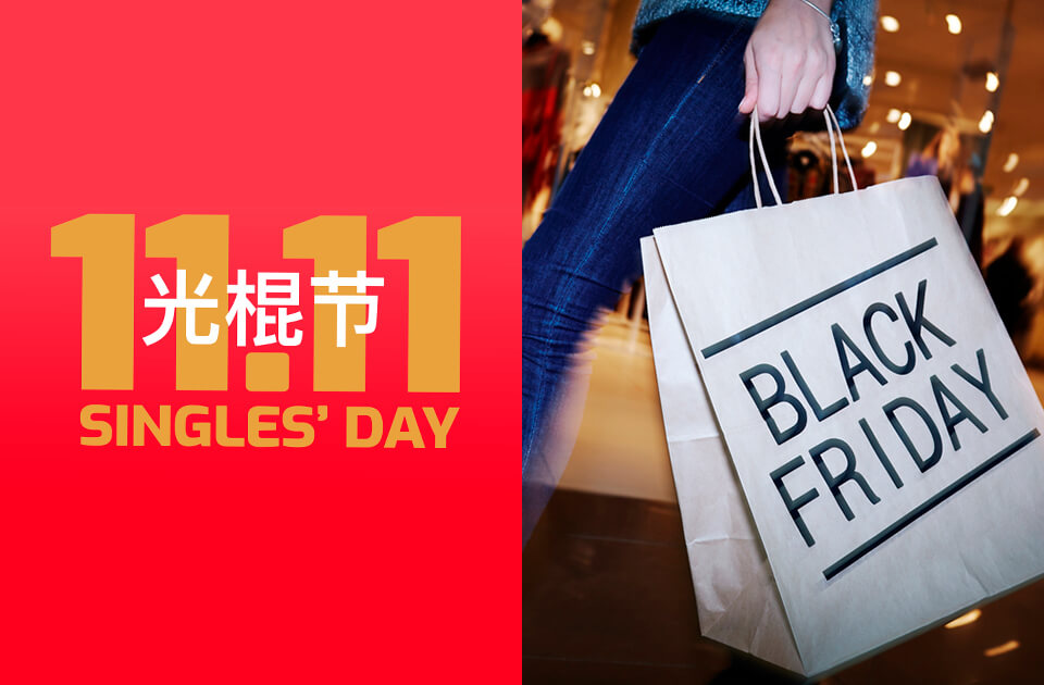 black friday y día del soltero