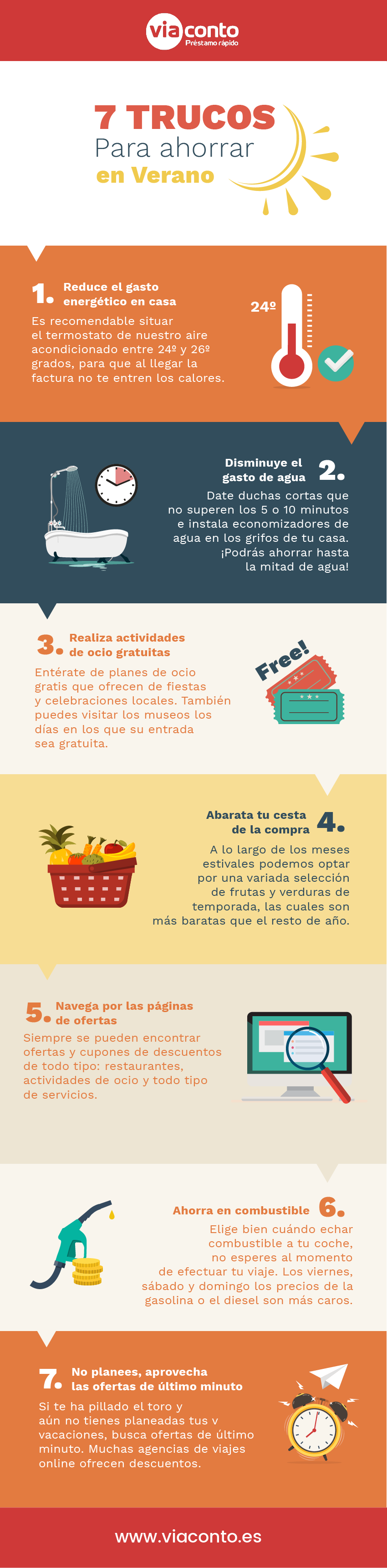 Consejos para ahorrar en verano